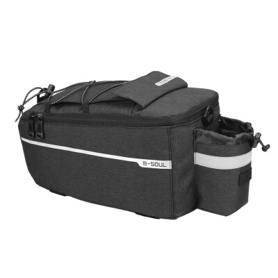 

Bicycle Bag Insulated Trunk Cooler Pack Cycling Bicycle Rear Rack Storage Luggage Pouch Reflective MTB Bike Pannier Shoulder Bag