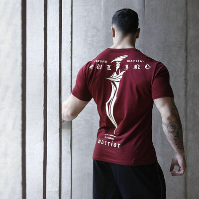 

Men Gym Slim Short Sleeve Fitness Muscle Tee Sport T-Shirt BodyBuilding Tops