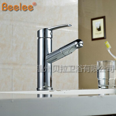 

Home kitchen faucet lift type high quality 304 stainless steel faucet hot&cold water faucet wholesale