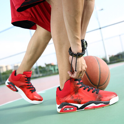 

Basketball shoes cushion cushion wear-resistant breathable high-top casual sports mens shoes