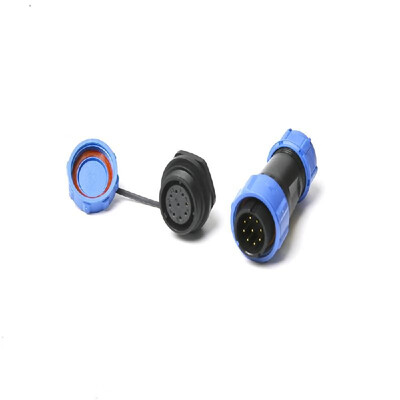 

SP21 IP68 Waterproof Connectors Circular Socket 21mm 2Pin 3Pin 4Pin 5Pin 7Pin 9Pin Multipole Plug
