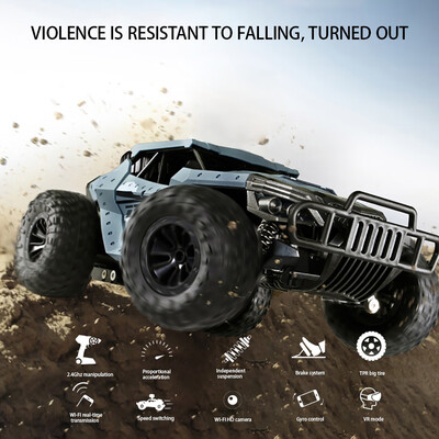 

Siaonvr Hot High-speed Remote Control 4 Wheel Drive Car Off-road Truck Child Toys gift