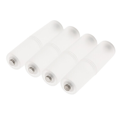 

4 Pcs Battery Converter Adaptor AAA to AA Size Battery Protective Case Holder