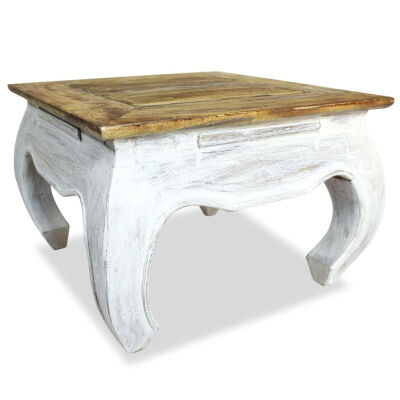 

Side Table Solid Reclaimed Wood 197"x197"x138"