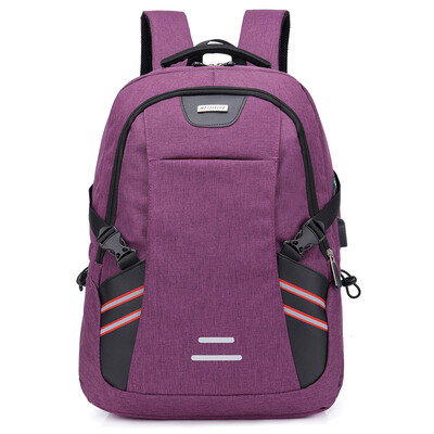 

Smart backpack polyester travel leisure backpack 156-inch computer bag safe reflective travel backpack