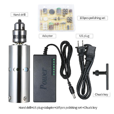 

895 Micro Precision Small Electric Drill Mini Jade Play Grinding Drilling Grinding Polishing Cutting Carving DIY Hand Drill