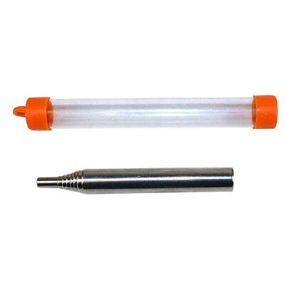 

Outside Stainless Steel Campfire Tool Blow Fire Tube Pocket Folding Bellows Collapsible Fire Starting Tool