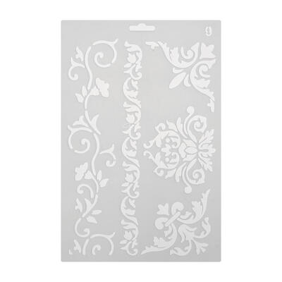 

Theme Hollow Ruler Template DIY Photo Album Drawing Tool Lace Edge