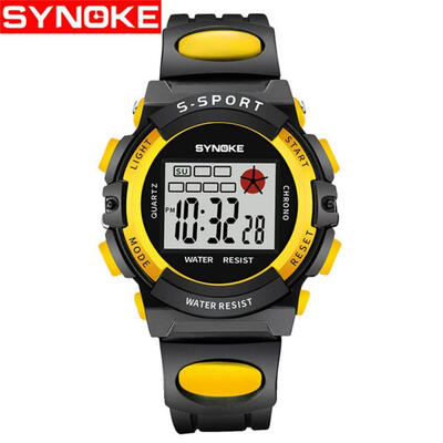 

SYNOKE Children Waterproof Sports Watch Multifunctional LED Digital Date Wristwatch For Outdoor