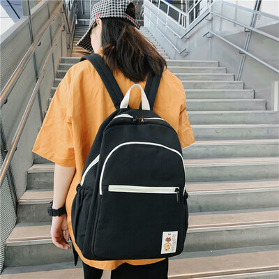 

Schoolbag Girl Korean version high school Panya insfeng campus backpack girl shoulder bag high school students
