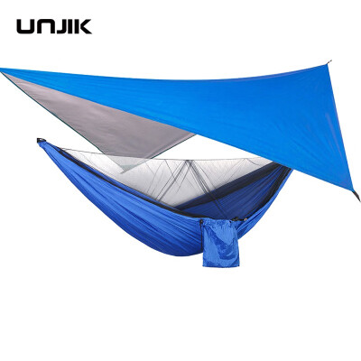 

Automatic quick-opening Outdoor Camping Hammock with Mosquito Net Waterproof Awning Hanging Tent Hanging Sleeping Bed Swing Hammoc