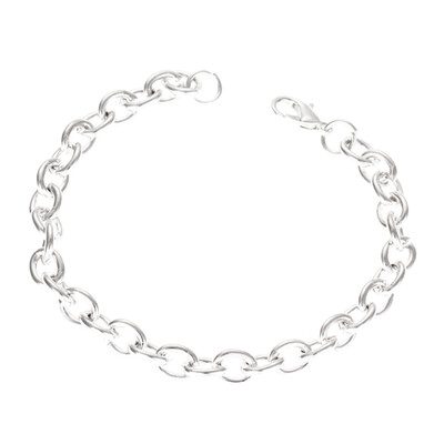 

Fashion Simple Thick Chain Bracelet Personality Couple Lover Jewelry for Men Women