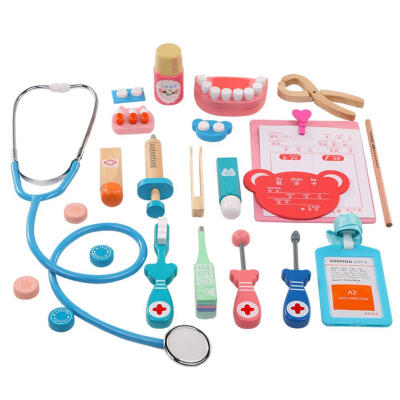 

Children Medical Simulated Stethoscope Toys Set Girl Doctor Role Play Game