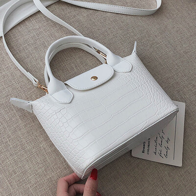 

European&American Fashion Lady bag 2019 New Chaohan version of 100 lap texture oblique carry bag retro handbag
