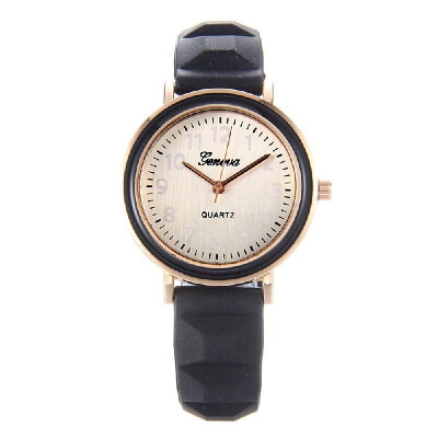 

Quartz Watch Women Silicone Strap Wrist Watch Casual Female Clock