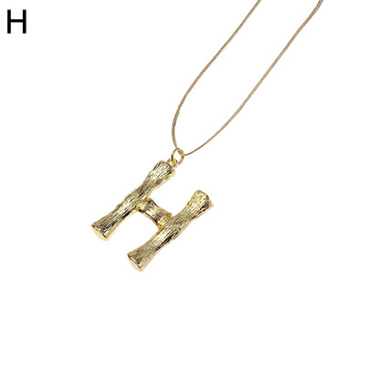 

Large A to Z 26 Letters Pendant Necklace Women Fashion Statement Jewelry Gifts