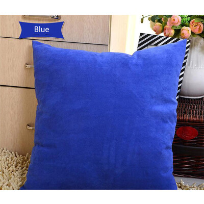 

Decorative PillowcaseSolid Colour Cotton Canvas Cushion Cover Home Decor Throw Pillow Case Lounge LJ Pillow Case