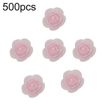 

500Pcs 35cm PE Foam Rose Artificial Flower DIY Bear Doll Wedding House Decor