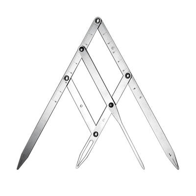 

Eyebrow Tattoo Ruler Golden Ratio Grooming Stencil Shaper Symmetrical Tool