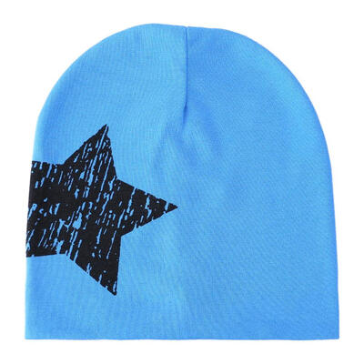 

Autumn Winter Baby Infant Girl Boy Hat Kids Star Print Beanie Soft Cute Cap