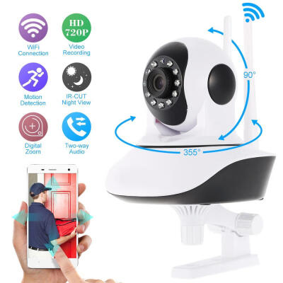 

Fullbag IP Camera Wireless Camera WI-FI Audio Record Surveillance Baby Monitor HD Mini CCTV CameraEU Plug 720p