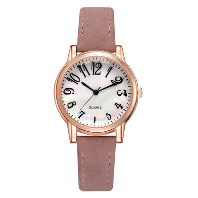 

Simple Arabic Digital Fashion Watch Casual Vintage Strap Womens Quartz Watch
