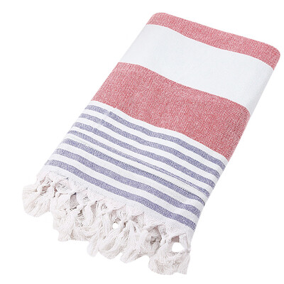

Toponeto Turkish Cotton Bath Beach Spa Sauna Yoga Fringed Jacquard Towel