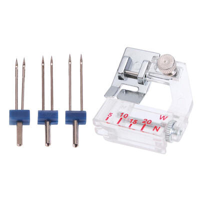 

Multi-function Sewing Machine Foot Presser Free Adjust Rolling with Needles