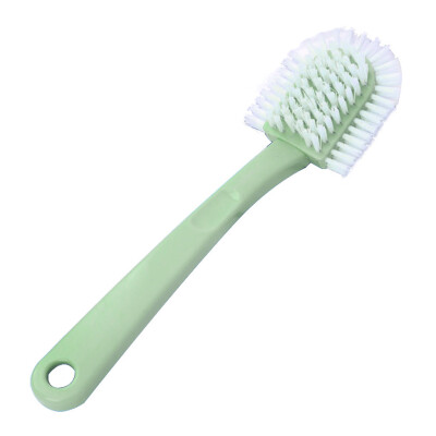 

Gobestart Candy Color Long Handle Shoes Brush Portable Plastic Cleaning Washing Brush