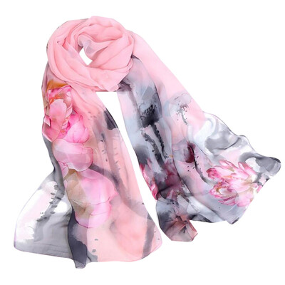 

Gobestart Fashion Women Printing Long Soft Wrap Scarf Ladies Shawl Scarves