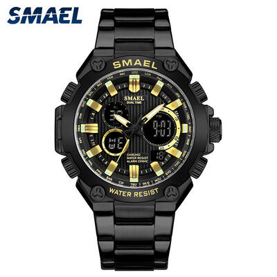 

SMAEL 1363 30m Waterproof Digital Wristwatch Mens Sports Quartz Watch With Calendar Display