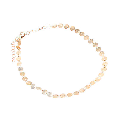 

Women Fashion Necklace Personality Alloy Sequin Choker