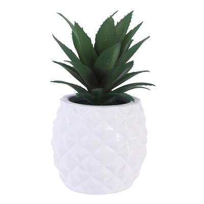 

Pineapple-shaped Resin Plastic Flower Pots Planters Home Office Decor Craft