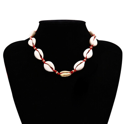 

2018 Hawaiian Sea Shell Choker Necklace Bracelet Anklet Jewelry Bohemian Turkish Gold Foot Chain For Women Collar Chocker