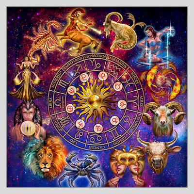 

5D DIY Full Drill Diamond Painting Constellation Cross Stitch Embroidery