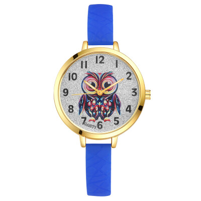 

Owl watch mens quartz watch GAIETY brand fashion watch silicone strap watch