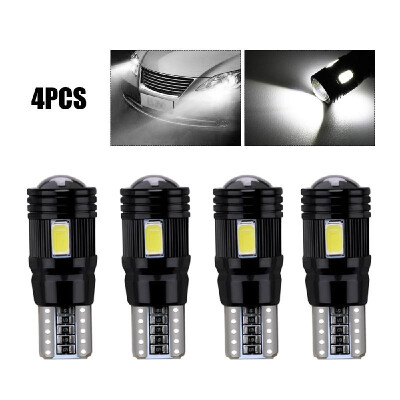 

10Pcs T10 Led Bulbs 12V 6SMD 5730 Led Light Bulb 6LED White Ultra Bright Lamp for Car Interior Dome Map Door Courtesy License Plat