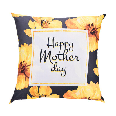 

〖Follure〗Happy Mothers Day Print Pillow Case Polyester Sofa Car Cushion Cover Home Decor