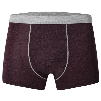 

Tailored 4PC Men Summer Breathable Ice Silk Stitching Sexy Comfortable Shorts Underpants