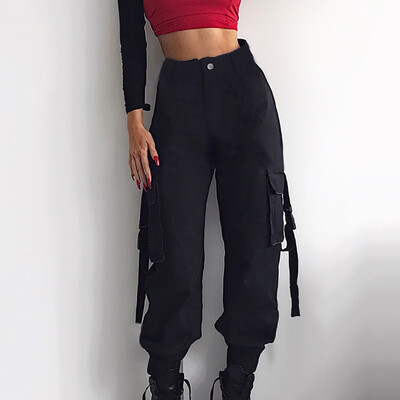 

Tailored Women High Waist Casual Harem Pants Long Trousers Pants
