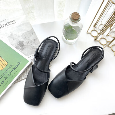 

Roman sandals girl ins trendy students with flat soles celebrities super hot shoes fairies with long skirts
