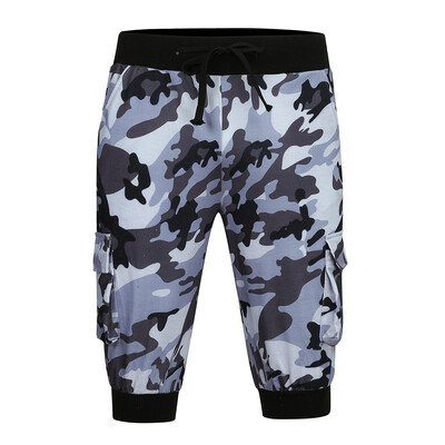 

Gobestart Mens Summer Casual Camouflage Print Sports Pants Running Shorts With Pocket