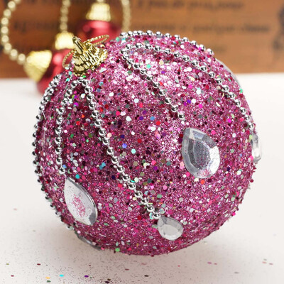 

Christmas Ball Glitter Christmas Balls Christmas Tree Decor Xmas Decor Balls