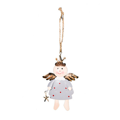 

Toponeto Mini Cute Christmas Decoration Christmas Wrought Iron Home Decor