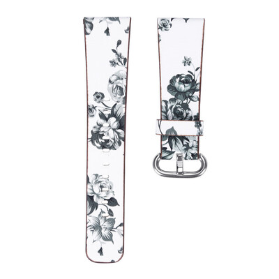 

〖Follure〗Printing Leather Strap Replacement Watch Band For Fitbit Versa