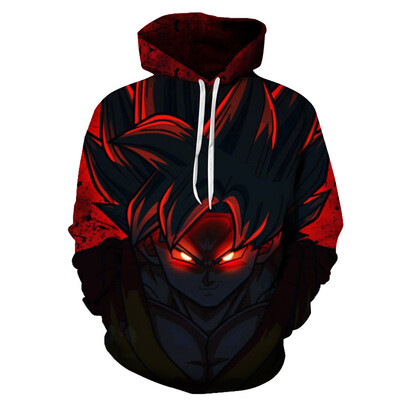 

Fashion WomenMen Dragonball Z GoKu 3D Print Casual Hoodies Sweatshirt Jacket
