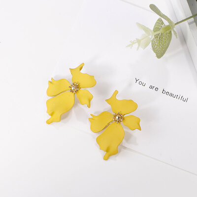

Flashbuy Drop Earrings Multi Style For Women Alloy Geometric Crystal Findings Girls Acrylic Jewelry Weddings Accessories