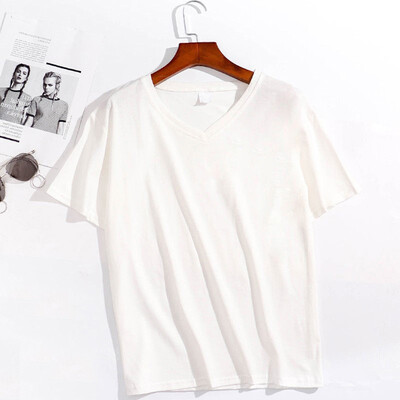 

Womens O-Neck Solid Short Sleeve Loose T-Shirt