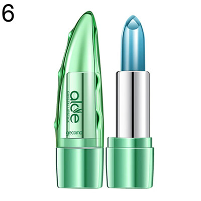 

35g Aloe Vera Gel Jelly Lip Cream Balm Moisturizer Color Changing Lipstick