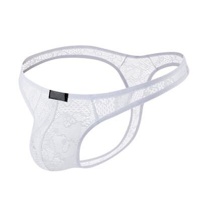 

Tailored Mens Sexy Underwear Transparent See Through Shorts Hot Lip Print Underpants